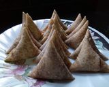 A picture of step 7 of Whole wheat Soya mince Samosa#breakfastideas.
