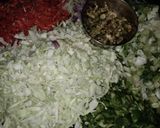 A picture of step 1 of Chinese samosa.