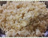 A picture of step 2 of Chicken fried rice with shami kabab.