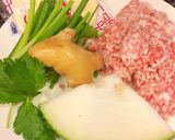 Hình bước làm 1 của món Sủi cảo luộc 🥟🥟món nhanh,gọn