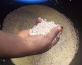 A picture of step 2 of Dambun cous cous.