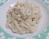 Foto langkah ke 6 dari resep Fettucini Carbonara (Diet Friendly Meal).