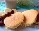 Hình bước làm 5 của món Souffle pancake (bánh không lò, không bột nở, không máy đánh trứng)