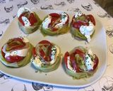 Une image de l'étape 9 de Nids de poireaux aux tomates et mozzarella di buffala.