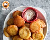 Gambar langkah 8 resipi Kentang Goreng Crispy.