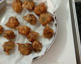A picture of step 3 of Shingada flour fritters.