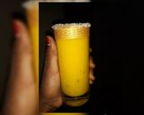 A picture of step 4 of Mango smoothie.