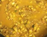 A picture of step 4 of Makai Dum Masala.