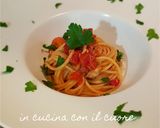 Foto del passaggio 3 della ricetta Spaghetti al sugo di razza