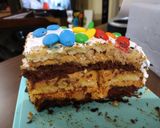 Foto del paso 3 de la receta: Torta de manjar cubierta de merengue suizo