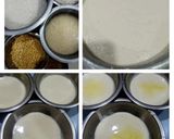 A picture of step 1 of Tricolour Idli.