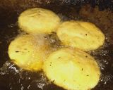 A picture of step 7 of Moong Dal kachori with Achari Aloo bhjiya😋😋😋😋😋.