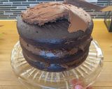 A picture of step 8 of Chocolate Cake Recipe Eid Special Recipe😋🍽.