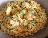 Foto del paso 15 de la receta: Arroz meloso con vieiras, langostinos y calamar