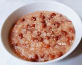 Hình bước làm 2 của món CHÁO đậu đỏ... nước cốt dừa