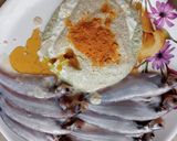 A picture of step 1 of Pabda Paturi.