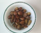 Foto del passaggio 1 della ricetta Calzoncelli di castagne - Biscottini fritti al cioccolato