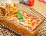Foto langkah ke 1 dari resep Pasta Brulee / Fettuccine - Spaghetti Bolognese Panggang.