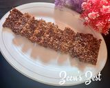 A picture of step 4 of Til Chikki or Sesame Brittle.