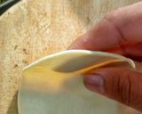 A picture of step 7 of Lilva ni kachori.