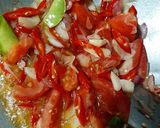 Foto langkah ke 3 dari resep Tumis daun pepaya pindah tongkol.