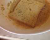A picture of step 2 of Orange zest & poppy seed Flavored French Toast.