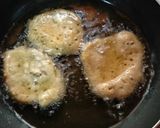 A picture of step 6 of Kuttu and water chestnut malpua.