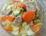 Foto langkah ke 5 dari resep Cah Sawi putih Baso.