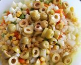 Foto del paso 7 de la receta Ensalada de couscous con aliño de Tahin