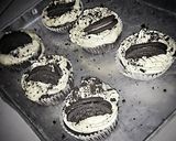 Foto langkah ke 6 dari resep Chocolate cup cake (tanpa pengembang / bp).