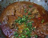 A picture of step 9 of Chicken Korma.