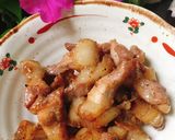 Hình bước làm 4 của món Thịt Ram Mặn Ngày Bão