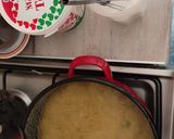 1932. Tökfőzelék fűszeres tofu és tűkör tojással ! recept fázis 3 fotója