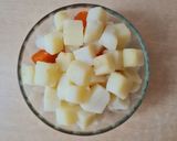 Foto del paso 1 de la receta: Tortilla de papa y zanahoria rica en prebióticos 🥔 🥕 ideal para llevar al trabajo o escuela