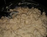 A picture of step 7 of Creamy Five Cheese Mac and Sausage.