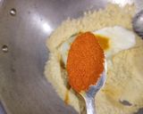 A picture of step 2 of Pakora curry.