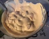 Une image de l'étape 5 de Cocktail de crevettes, laitue rougette et aneth.