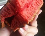 Foto langkah ke 3 dari resep Martabak Red Velvet toping coklat.