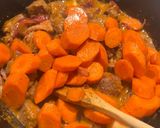 Une image de l'étape 6 de Bœuf bourguignon 🐂.