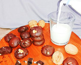 عکس مرحله 3 از دستور کوکی شکلاتی گردویی