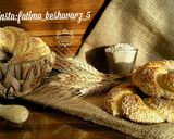 عکس مرحله 6 از دستور نان سیمیت