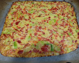 Foto del paso 6 de la receta: Brazo de verduras con huevo, jamón y queso
