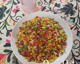 A picture of step 3 of Cold Chana Daal Chaat.