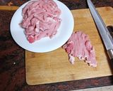 Foto del paso 1 de la receta: Burritos de lomo, pimiento y queso