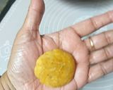 A picture of step 3 of Mathri.