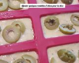 Une image de l'étape 6 de Minis Cakes salés Olives mozzarella.