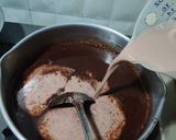 Foto langkah ke 2 dari resep Chocolate Silky Pudding.