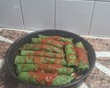 Foto del paso 9 de la receta: Canelones verdes masa integral de acelga relleno con carne