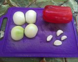 Foto del paso 4 de la receta: Repollo en cintas con tuco