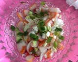 Foto langkah ke 1 dari resep Korean Pancake (Isi Sayuran dan Crabstick).